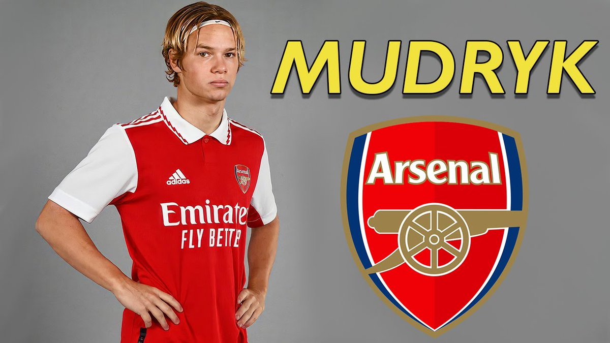 Mudryk to Arsenal confirmed. Fees agreed #AFC #COYG #Mudryk Arsenal