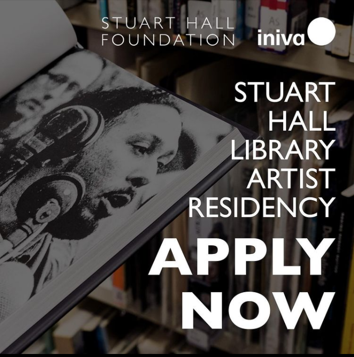 OPPORTUNITY: The sixth Stuart Hall Library Artist Residency in collaboration with @Iniva_arts commences in May 2023. The successful artist will receive funding to pursue research at the Stuart Hall Library, responding to 'the living archive'. Apply now: stuarthallfoundation.org/opportunities/…