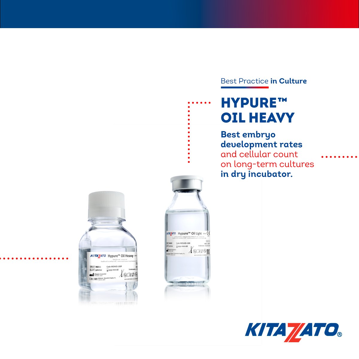 Fertility2027's tweet photo. A message from our #Fertility2023 supporter Kitazato; That is what Best Practices in Laboratory means for Kitazato: to keep bringing the best results for your practice.
Are you getting your best? ๐
#Kitazato #TheCryotopMethod #HypureOil https://t.co/nY3281gUwf