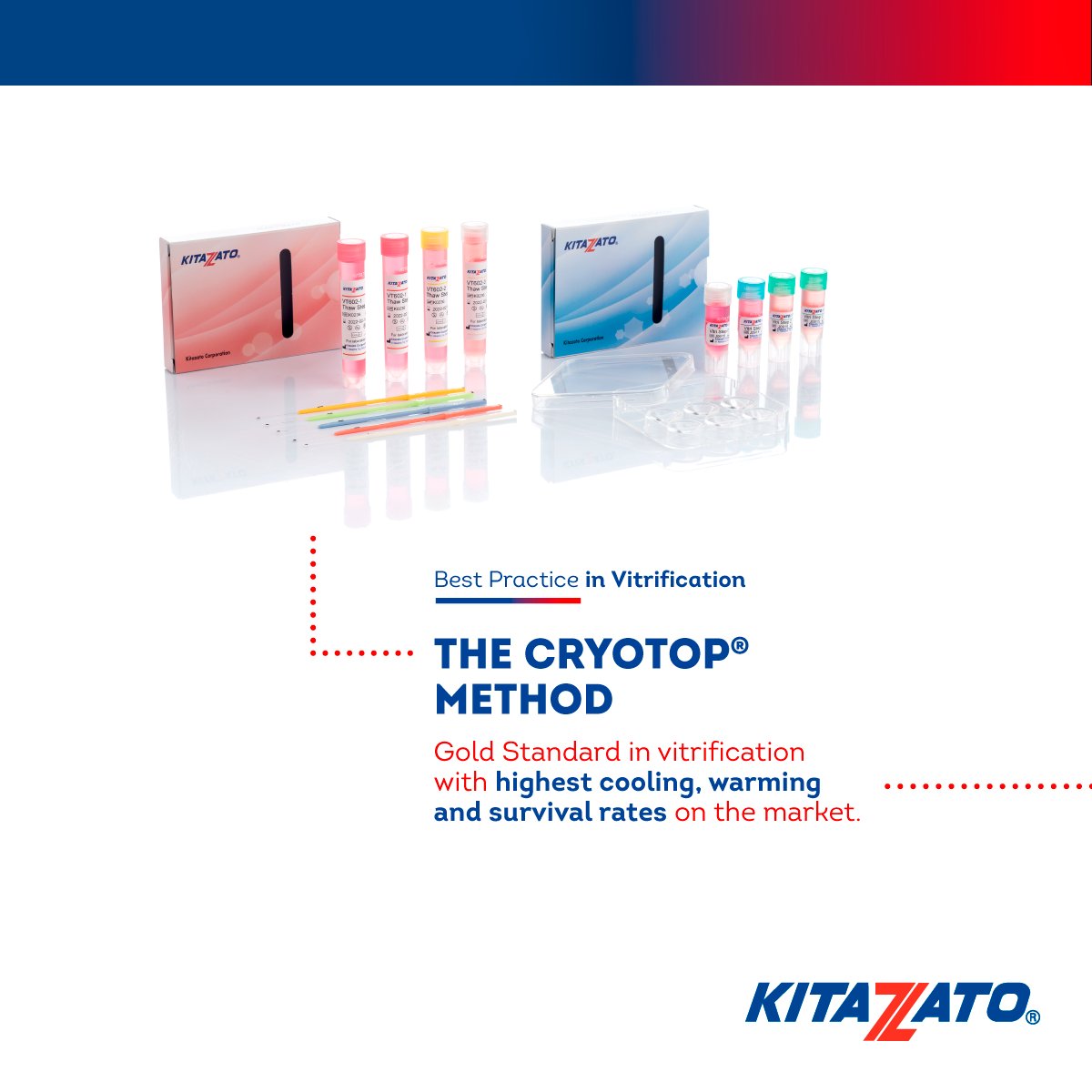 Fertility2027's tweet photo. A message from our #Fertility2023 supporter Kitazato; That is what Best Practices in Laboratory means for Kitazato: to keep bringing the best results for your practice.
Are you getting your best? ๐
#Kitazato #TheCryotopMethod #HypureOil https://t.co/nY3281gUwf