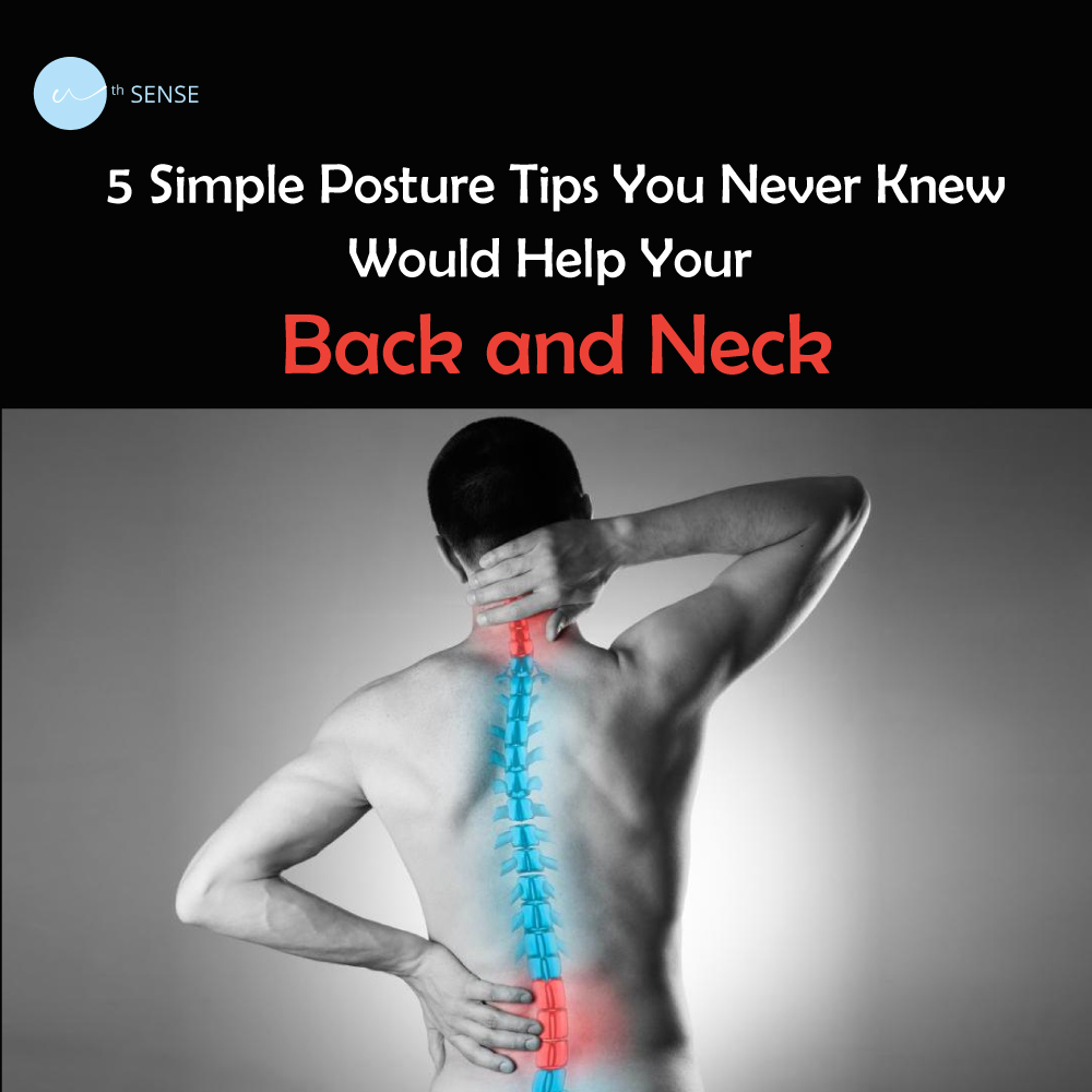 The_NthSense's tweet image. Positions we take while sitting at home may lead to back/neck pain because of the added strains on the #musculoskeletal system.
Follow these 5 Simple #PostureTips to take care.
#NthSense #HealthCare