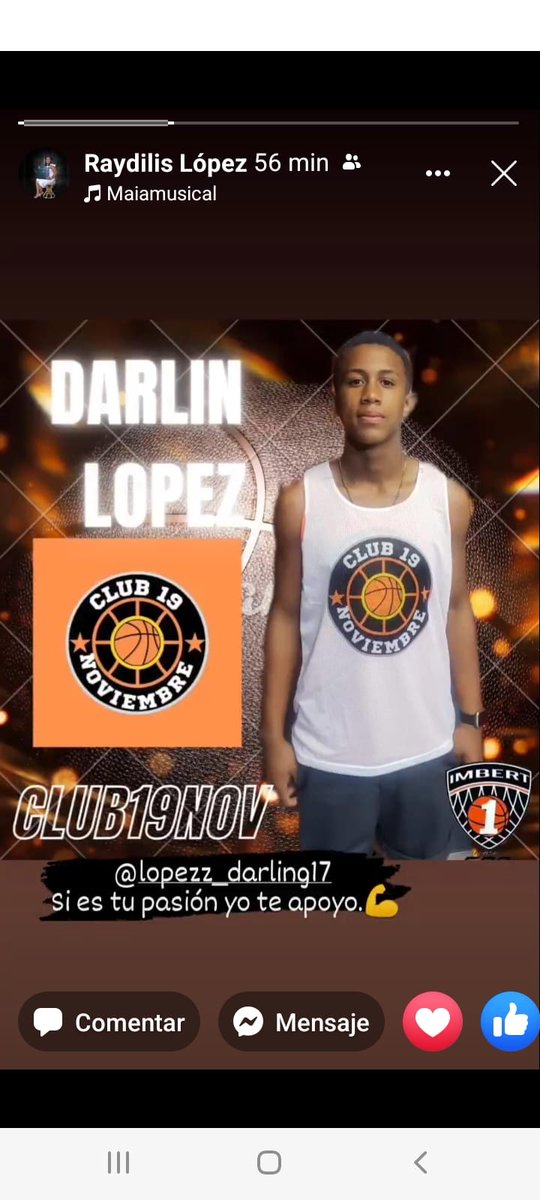 1Imbert's tweet photo. Bienvenido Darlin López  a la familia  del CLUB19NOV y ImbertUno https://t.co/Q1arCr9MLe