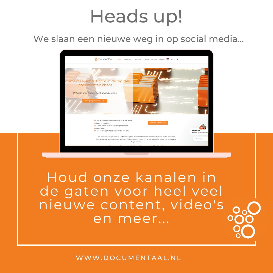 Documentaal's tweet photo. Bij Documentaal zitten we boordevol inspiratie en enthousiasme om te laten zien hoe wij organisaties helpen automatiseren en zo tijd én kosten besparen!

Gratis demo aanvragen? https://t.co/H83NhZUf8L

#Documentaal #documentary #business #branding #brand #efficiency #huisstijl https://t.co/Z4MExi0Brf