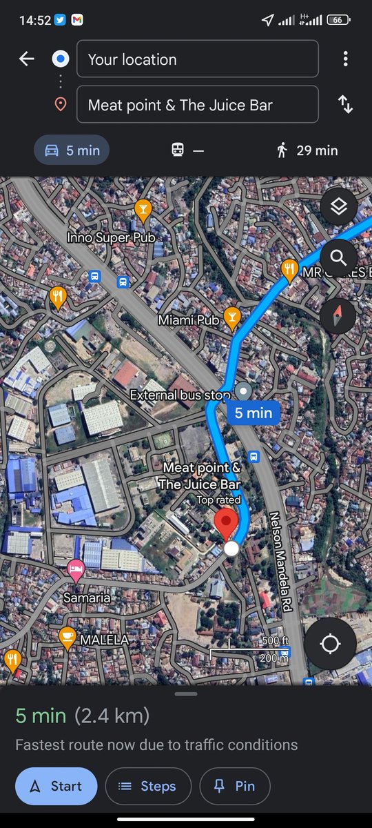 BarakaMaviatu's tweet photo. Lipa no. Inasema ni MEAT POINT, location inasomeka Ubungo External -6.8090075, 39.2141573
Google Map inasema no. Yao ya Oda ni 0712 667 566 wanafunga saa 5.😂
#Makafiri wa Mabibo tutakutana hapo. https://t.co/p3oOs1WwSl