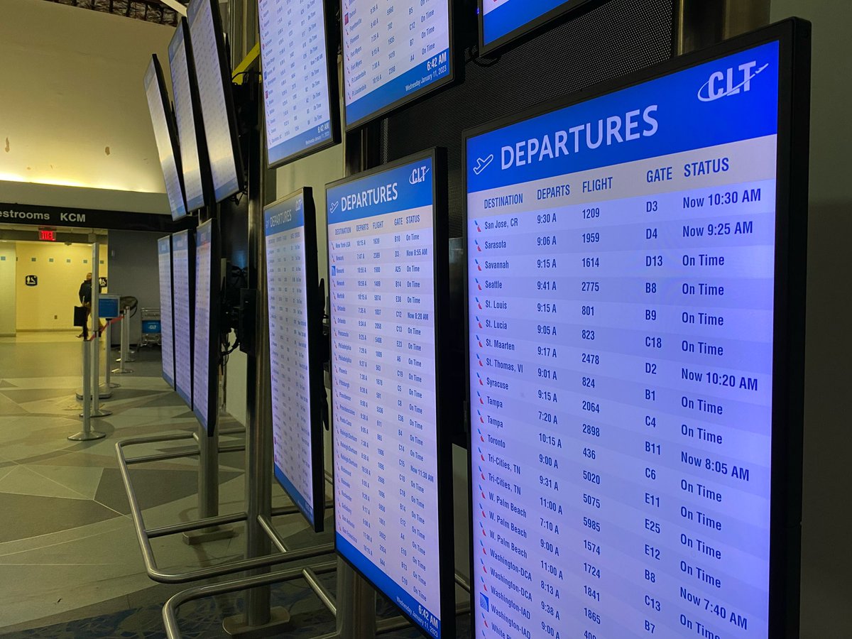 BREAKING: A computer failure at the FAA could impact flights nationwide. We’ll keep you updated <a href="/WBTV_News/">WBTV News</a>