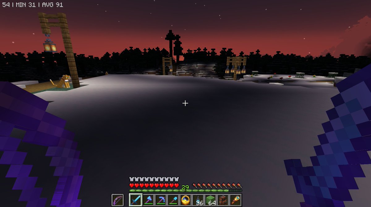 ComanHoliday's tweet photo. #Minecraft #マイクラ #RubidiumExtras
ルビジウムEXのダークモードはちょっと過剰だなぁ
ここら辺なんか真っ暗だけど湧かないんだよな https://t.co/24aQ2hQSi2