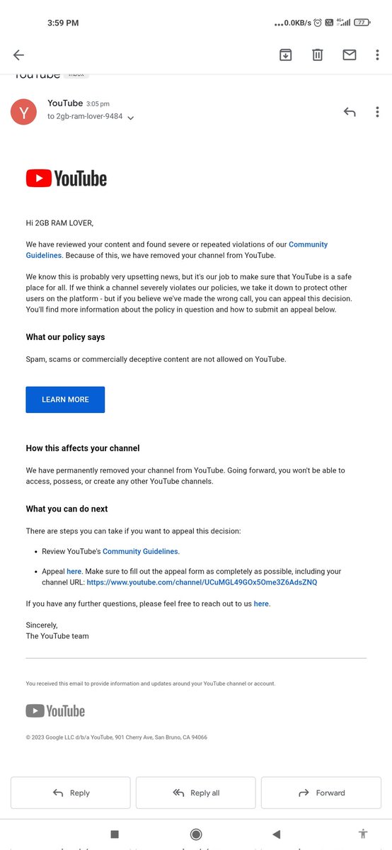 pradeepmahali2's tweet photo. @TeamYouTube @YouTube dear youtube team
By mistake you have removed this channel from youtube
Because this is my channel it is not against any youtube committee guideline I don't know why you have removed my channel
so please review my channel again and return my channel to me. https://t.co/v4S9emER2l