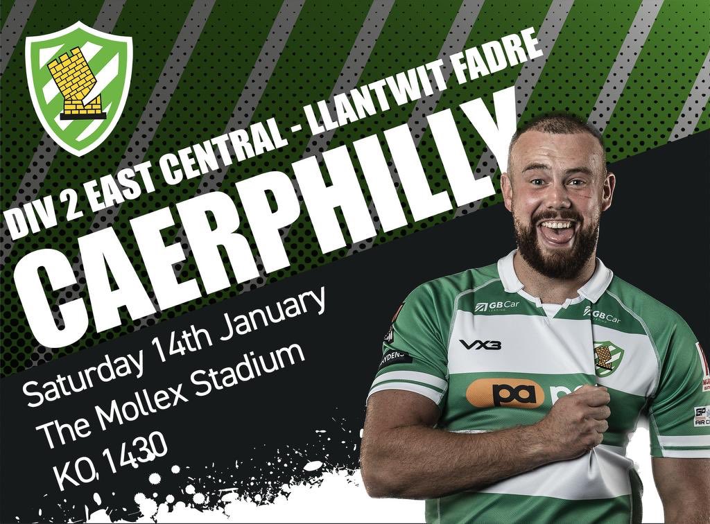 caerphillyrugby's tweet photo. This Saturday sees us welcome @LlantwitRFC to the @MollexServices Stadium. Let’s pray for some dry weather 💚 Hot food available at SAGI prior to and throughout the game. Support your local club 💚 #UppaCae #TogetherAsOne #YmaOHyd https://t.co/u6OgL0hrPA