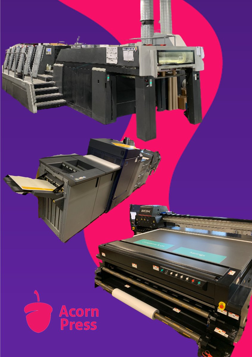 Isn't it frustrating having to use multiple suppliers for your printing needs?

Well at Acorn Press we may be able to help you with that. With our in-house litho, digital and flatbed machines we can produce it all, saving you time &amp; money.

#printing #marketing  #follow #like