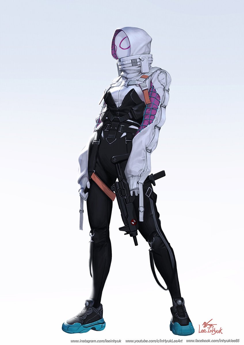 inhyuklee's tweet photo. Spider Gwen https://t.co/ollAD9XtIo