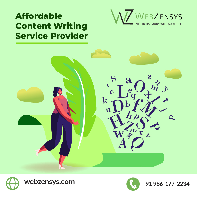 WebZensys's tweet image. Are You Looking For Quality Contents To Attract More Audience To Your Website? Get In Touch with WebZensys, Affordable Content Writing Service Provider To Avail The Best Service.  
#content #contentmarketing #contentwriting #contentideas #contentcreation