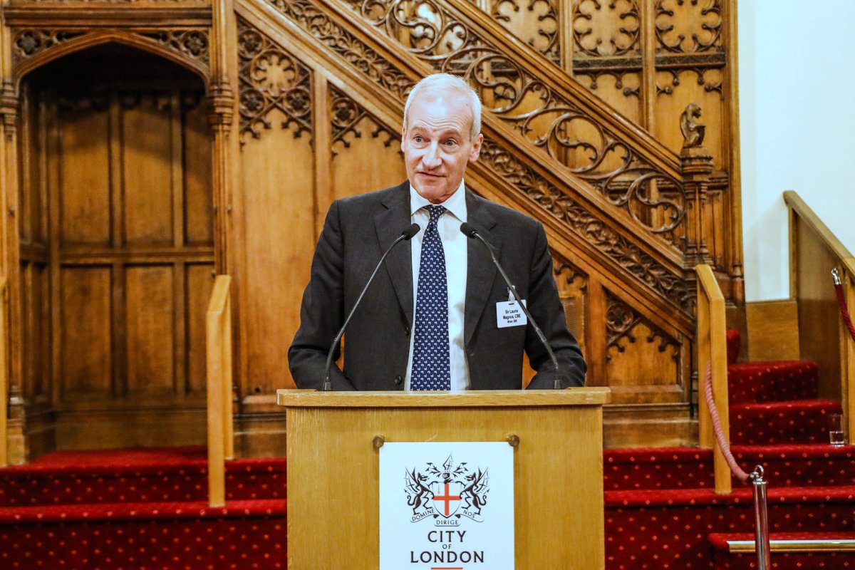 Wren300M's tweet photo. Thank you for everyone who attended the #Wren300 launch at @GuildhallArt. A special thanks to @bishopSarahM, @citylordmayor, Sir Laurie Magnus @HistoricEngland for introducing the project &amp; the Square Mile Coral Scholars for their wonderful performance. 
(c) Paul Quezada-Neiman. https://t.co/QuOlF0krbm