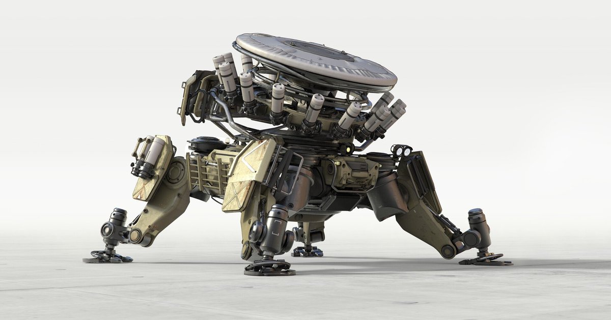 noaxdesign's tweet image. #PortfolioDay But it&apos;s #mechs only🤖