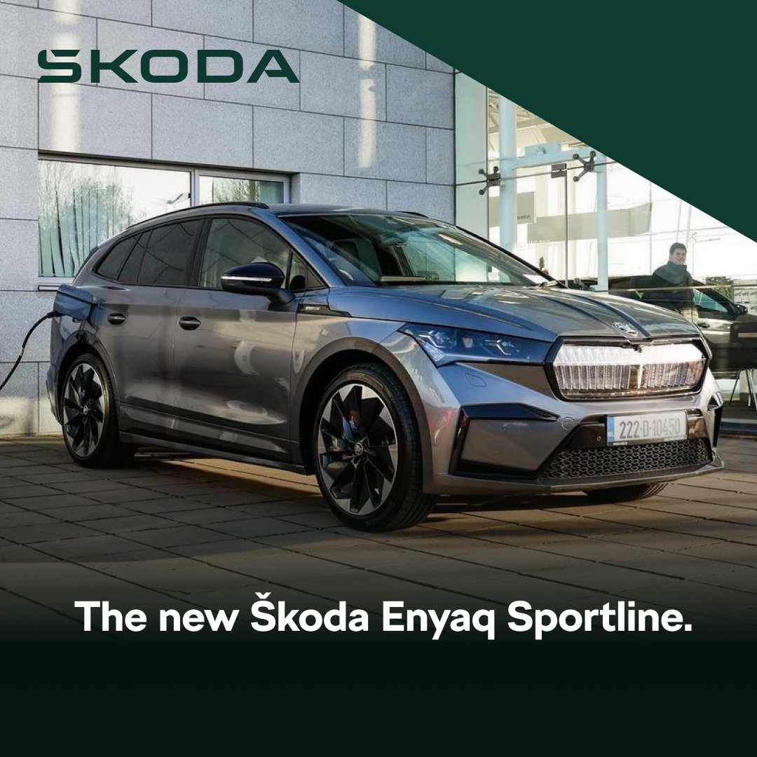 Škoda Ireland (@skodairl) on Twitter photo Going electric never looked so good. Our Graphite Grey Enyaq Sportline is fully charged and ready to turn heads on the road. #sustainabilitygoals
📸 <a href="/MSLMotorGroup/">MSL Motor Group</a> Going electric never looked so good. Our Graphite Grey Enyaq Sportline is fully charged and ready to turn heads on the road. #sustainabilitygoals
📸 <a href="/MSLMotorGroup/">MSL Motor Group</a>