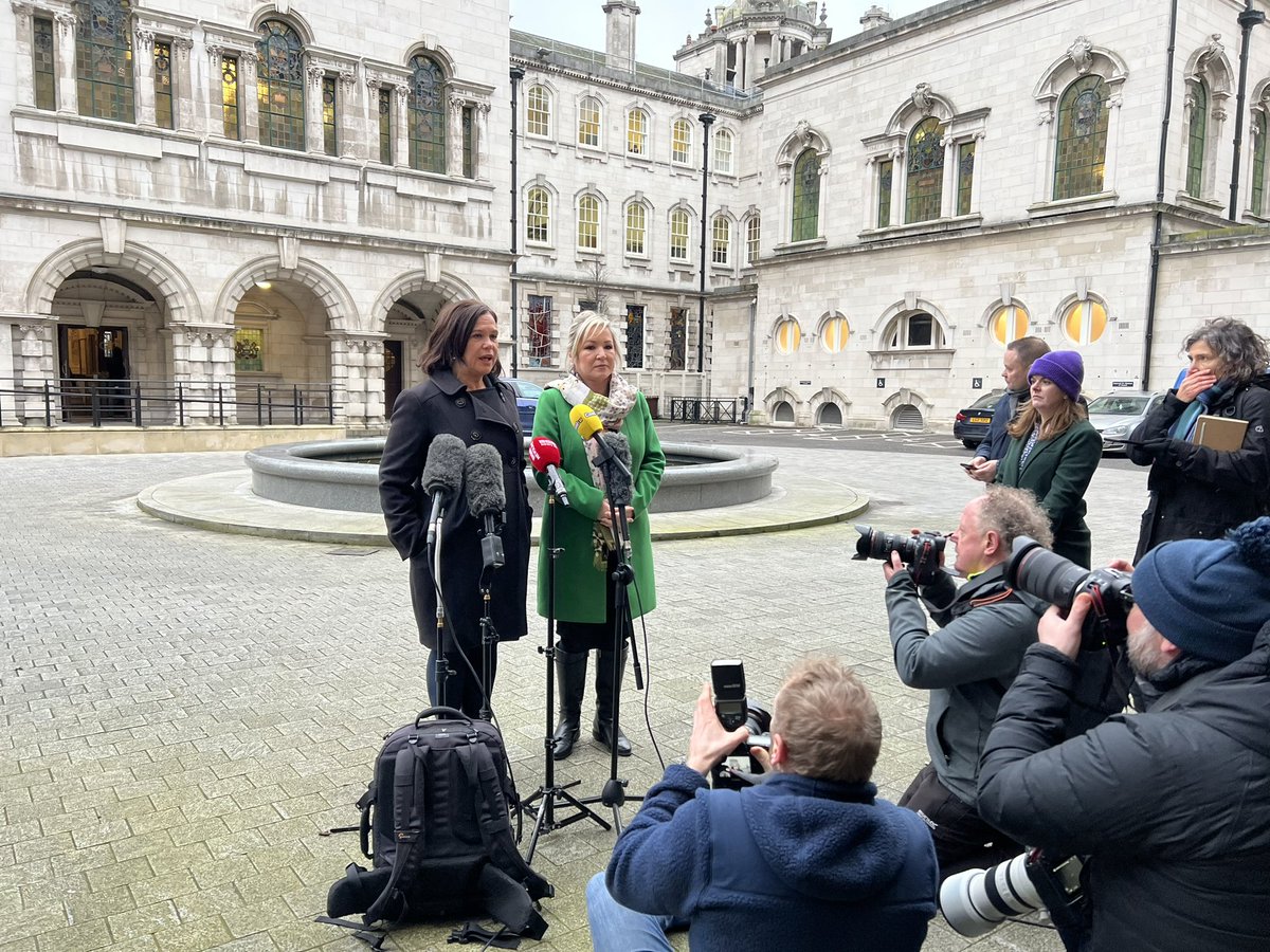 Tracey Magee (@tracey_utv) on Twitter photo .<a href="/MaryLouMcDonald/">Mary Lou McDonald</a> describes the decision to exclude her from today’s meeting as “bizarre” & an indication of “Tory party petulance”
“This is a time where we need maximum inclusion, maximum engagement, maximum dialogue. We don't need this kind of nonsense.” .<a href="/MaryLouMcDonald/">Mary Lou McDonald</a> describes the decision to exclude her from today’s meeting as “bizarre” & an indication of “Tory party petulance”
“This is a time where we need maximum inclusion, maximum engagement, maximum dialogue. We don't need this kind of nonsense.”