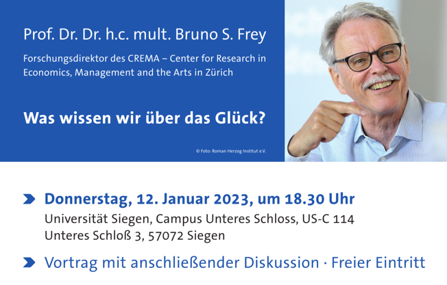 🍀Was wissen wir über das Glück?",…das verrät uns unser morgiger Gast <a href="/BrunoSFrey/">Bruno S. Frey</a>! 
Er gilt weltweit als Pionier der Politischen Ökonomie, Begründer der ökonomischen Glücksforschung und führender Forscher im Bereich der Kulturökonomik. 
Wir sind glücklich-gespannt.😊