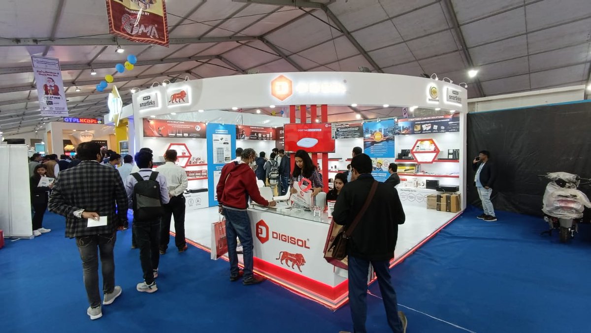 DIGISOL_SNSL's tweet photo. Cable TV Show 2023 has begun! Don’t forget to visit us at our Booth at Stall no. PA-5, Science City, Kolkata.

#Digisol #CTMA #CableTVShow #SmartlinkHoldings #Exhibition #ITNetworkingSolutions #StructuredCablingSystems #WirelessSolutions #FTTHSolutions #SwitchingSolutions https://t.co/yNxl2KdLZ0