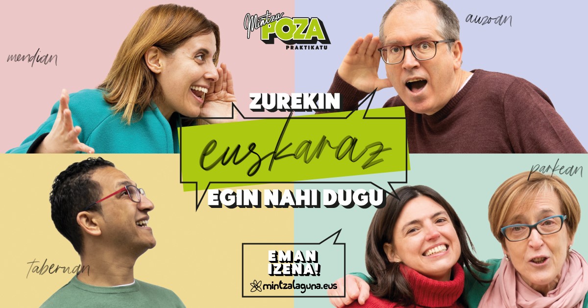 MintzalagunaHon's tweet photo. Probatu al duzu Mintzapraktika?
Zurekin euskaraz egin nahi dugu!
Astean behin elkartzen gara talde txikitan euskaraz aritzeko: bidelariak eta bidelagunak.
👉Izena emateko epea irekita!
📍 mintzalaguna@hondarribia.eus, idatzi eta eman izena??
#Mintzalaguna #Topagunea https://t.co/5myghlCtUB