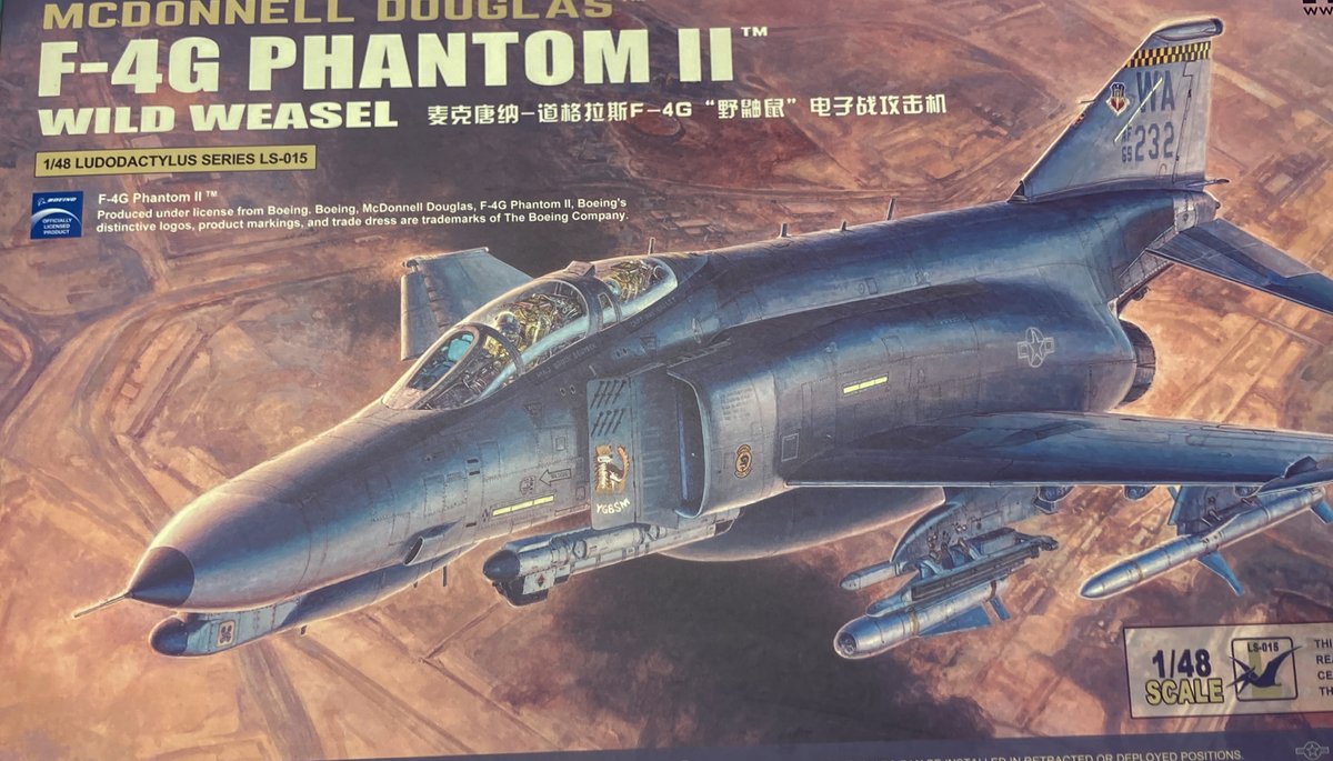IKE30704708's tweet image. あんまTLに上がってないけどMENGの1/48 F-4爺
これスゲー、やる気とモールドが世界最高峰!

もぉレジンや3Dプリントパーツ要らないNe

ボックスアートも小池氏とか見て触るだけで買う価値有ったわ

モチベ沢山もらったので大事に仕舞っとこ…
ショートノーズ出るかな?

#MENGMODEL #48F4G