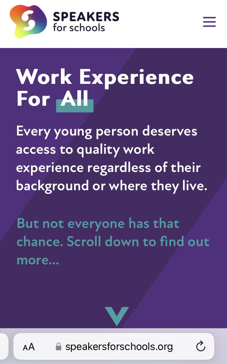 Calling all Year 10 Parents & Students….Please get your work experience paperwork & placements in! Check out this great website and article- Work Experience for All- 
#speakersforschools.org