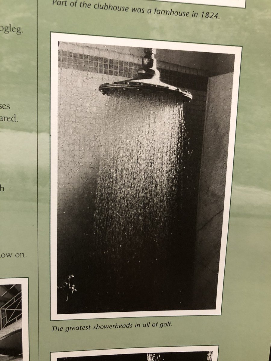 Lilgolfjock's tweet image. The best #showers at a golf course?  Rumored to be #Merion but I wouldn’t know...I do know Davis Love III was a fan of them.