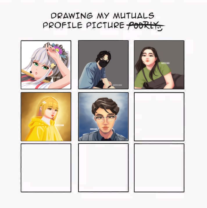 Pabby_art's tweet photo. So I've been practicing drawing again, and decided to draw my moots on fb💟
Will be posting them individually✨ https://t.co/s0Xa66xdCn
