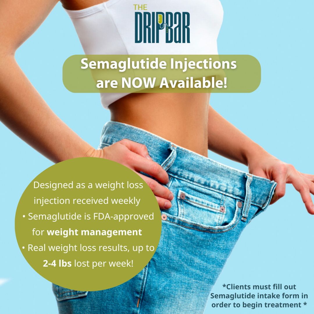 dripbarorl_fl's tweet photo. Why Wait to Lose Weight?

The DRIPBaR has a solution for you... It's Semaglutide!

Click the link in our bio to complete Semaglutide Intake Form!

Call or Text us for any questions! 📲 407-734-3540 https://t.co/PtaMjhH4zk