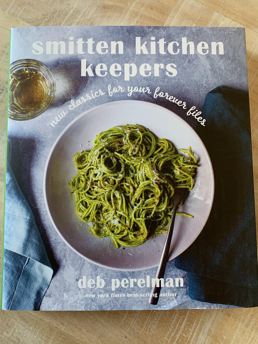 ConcordLibrary's tweet photo. For #CatalogToKitchen, Samantha made “Green Angel Hair with Garlic Butter” from @smittenkitchen’s 2022 Smitten Kitchen Keepers. Check out this book for easy, delicious recipes you will make again and again! Borrow it: https://t.co/8nJzCZDcNl https://t.co/75wfmRCsYF