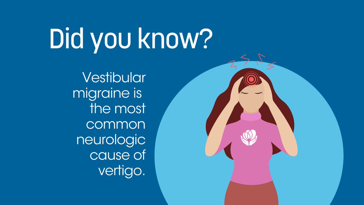 VestibularFirst's tweet photo. #DYK An estimated one-fourth to one-third of patients with migraine will experience vertigo associated with their migraine attacks? Source: https://t.co/172oclWsTT 
#dizziness #vertigo #migraine #vestibularmigraine https://t.co/Xqym686rvv