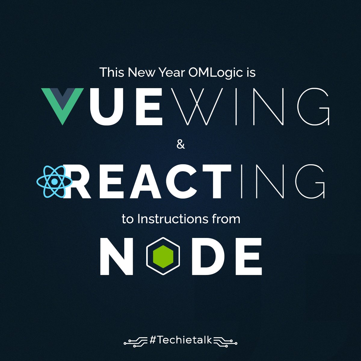 OMLOGIC's tweet photo. Here is one techie joke for all!
Technology is changing and so are the way we create apps at OMLogic. Next time you are thinking mobile applications, don't miss to explore our offerings!

#OMLogic #Node #React #Vue https://t.co/hukXfebi0q