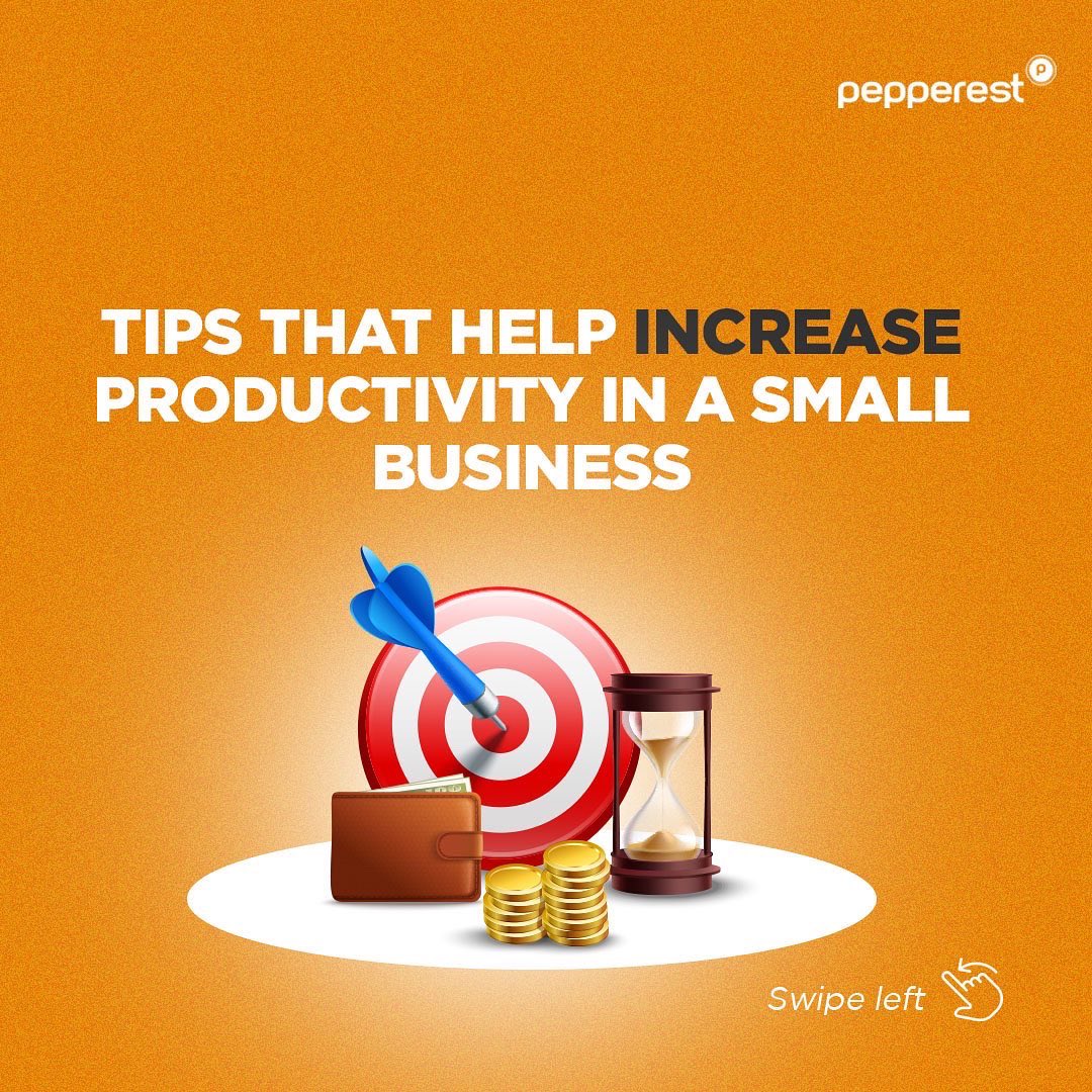 usepeppa's tweet photo. A business owner has to be productive to keep the business running.
Here are some tips to increase productivity in your small business.
#pepperest #productivity https://t.co/rfDHXNeK0t