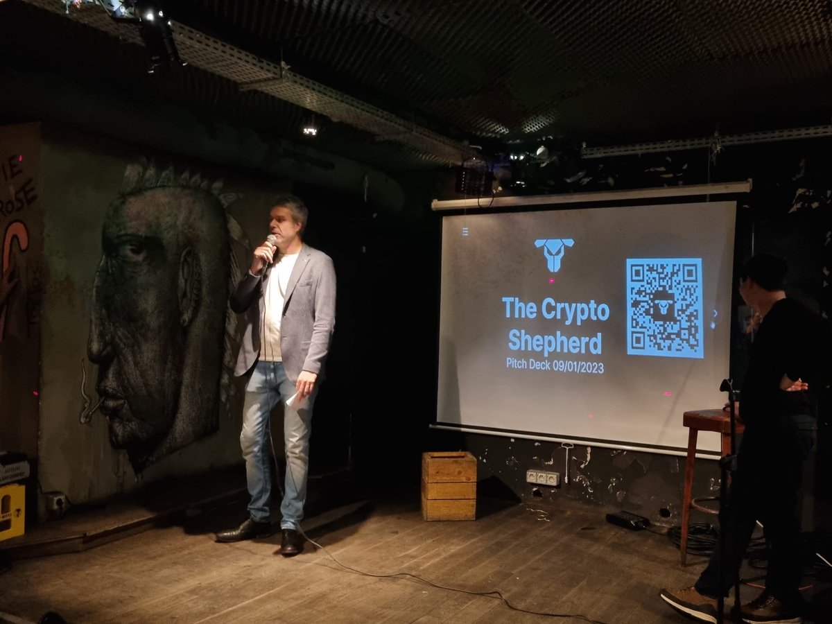 cryptosheph3rd's tweet photo. Great opportunity last Monday to pitch https://t.co/bM8mdi5uqj project!
Thanks to @GGCrypto777 for the invitation and the conference on self-custody.
#web3 #selfcustody #selfcustody4all.
Well done to the other pitched projects @Nefture @maxybinks #neodymium #dusalabs #wesplit https://t.co/NmXdVc9A4H