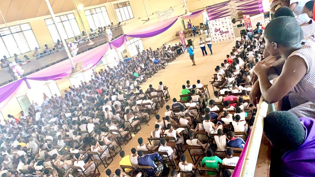 IddrisuAliu3's tweet photo. It is our mandate @PPAGGhana &amp; @YAMghana to create safe space for young people to express freely their #SRHR and daily challenges. Over 600 young girls pass through our edutainment GirlBozz 💪outreach at the Tamale Girls SHS for SRHR info, counseling and mentorship. @YW_PPAG https://t.co/q8iXnrQchb