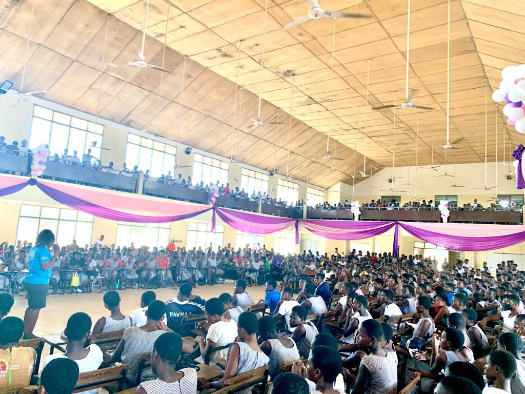 IddrisuAliu3's tweet photo. It is our mandate @PPAGGhana &amp; @YAMghana to create safe space for young people to express freely their #SRHR and daily challenges. Over 600 young girls pass through our edutainment GirlBozz 💪outreach at the Tamale Girls SHS for SRHR info, counseling and mentorship. @YW_PPAG https://t.co/q8iXnrQchb