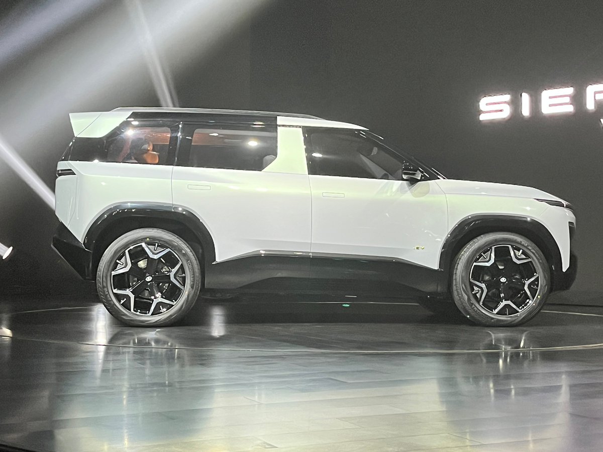 htTweets's tweet photo. In Pics | Tata Sierra EV concept showcased at #AutoExpo2023  

Follow complete coverage on @HTAutotweets https://t.co/oR6vGIYShw 

@AEMotorShow https://t.co/z0DTdq9V3f