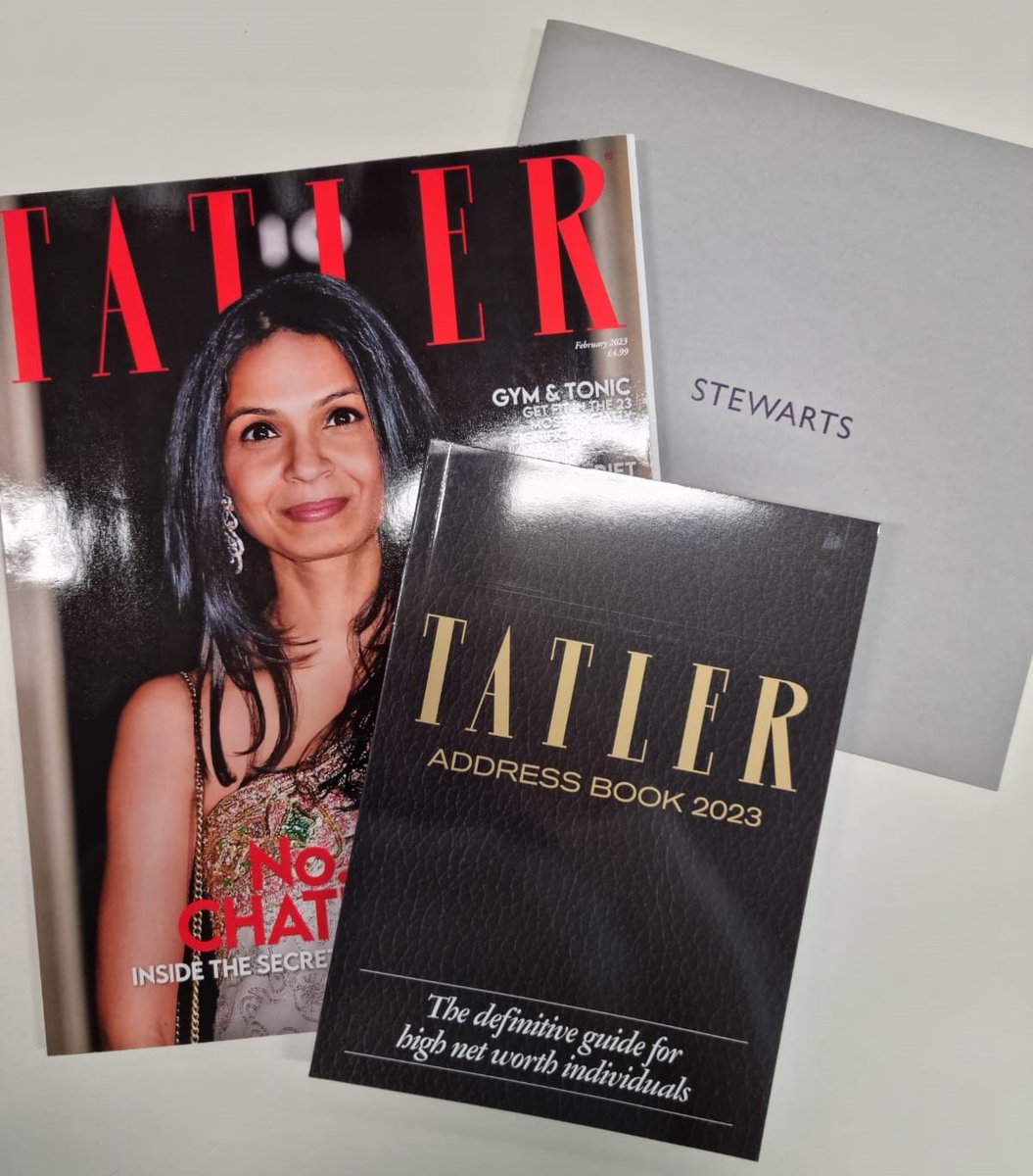 Three partners from our Divorce and Family department and two members of our Tax Litigation and Resolution department are listed as specialist advisers in the latest edition of Tatler Address Book, written for HNW individuals. Read more here:
stewartslaw.com/news/five-stew…