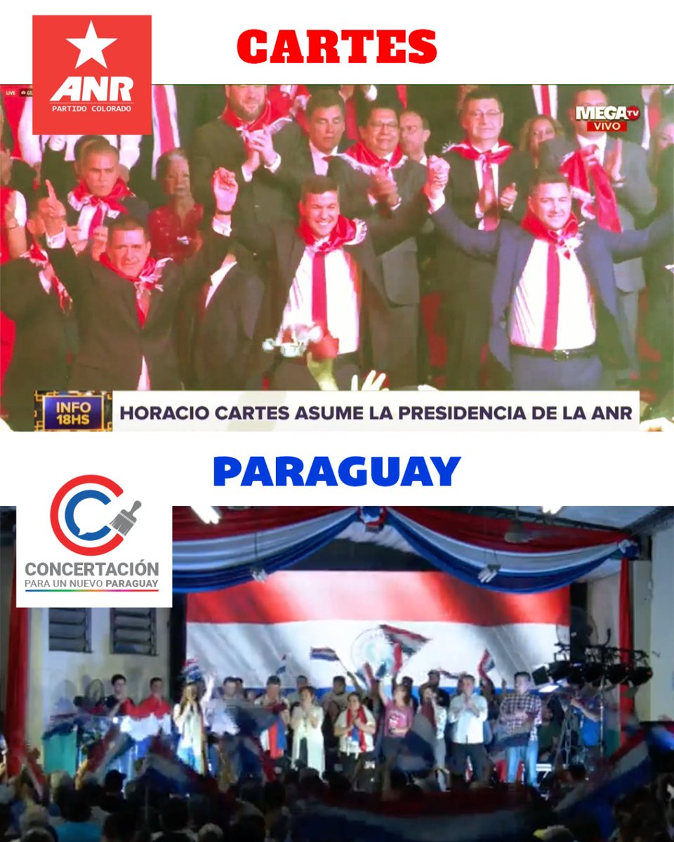 EfrainAlegre's tweet photo. ¿Qué Paraguay queremos para nuestras familias?
El Paraguay de Cartes, la mafia y la corrupción o un Paraguay de esperanza y oportunidades para nuestras familias. 

Contigo, con Sole y con la Concertación el Cambio ya llega. https://t.co/nhPgsZ4bbs