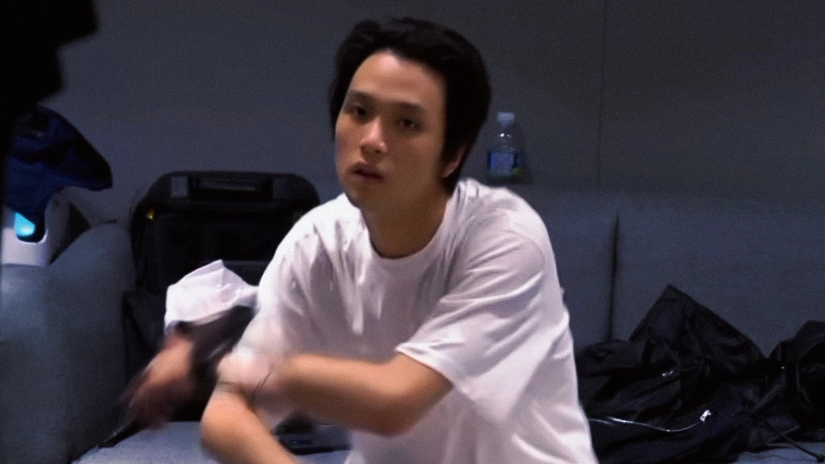 haechanprints's tweet image. haechan with his exposed forehead 🫠