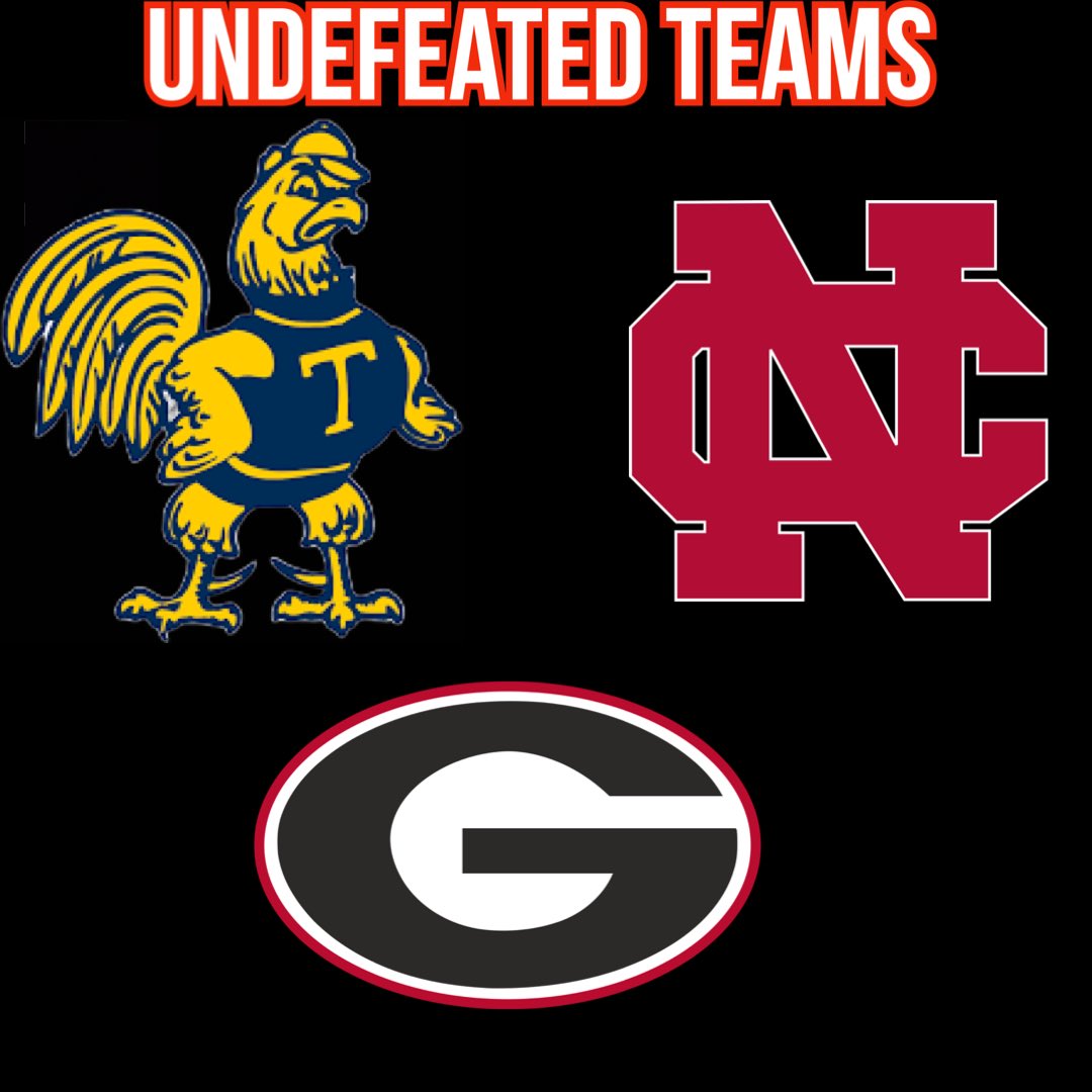 With the 2022 season officially completed, here are the 3 programs that went the distance and finished undefeated.

Congratulations <a href="/BantamSports/">Bantam Sports</a> <a href="/football_ncc/">NCC Football</a> <a href="/GeorgiaFootball/">Georgia Football</a>