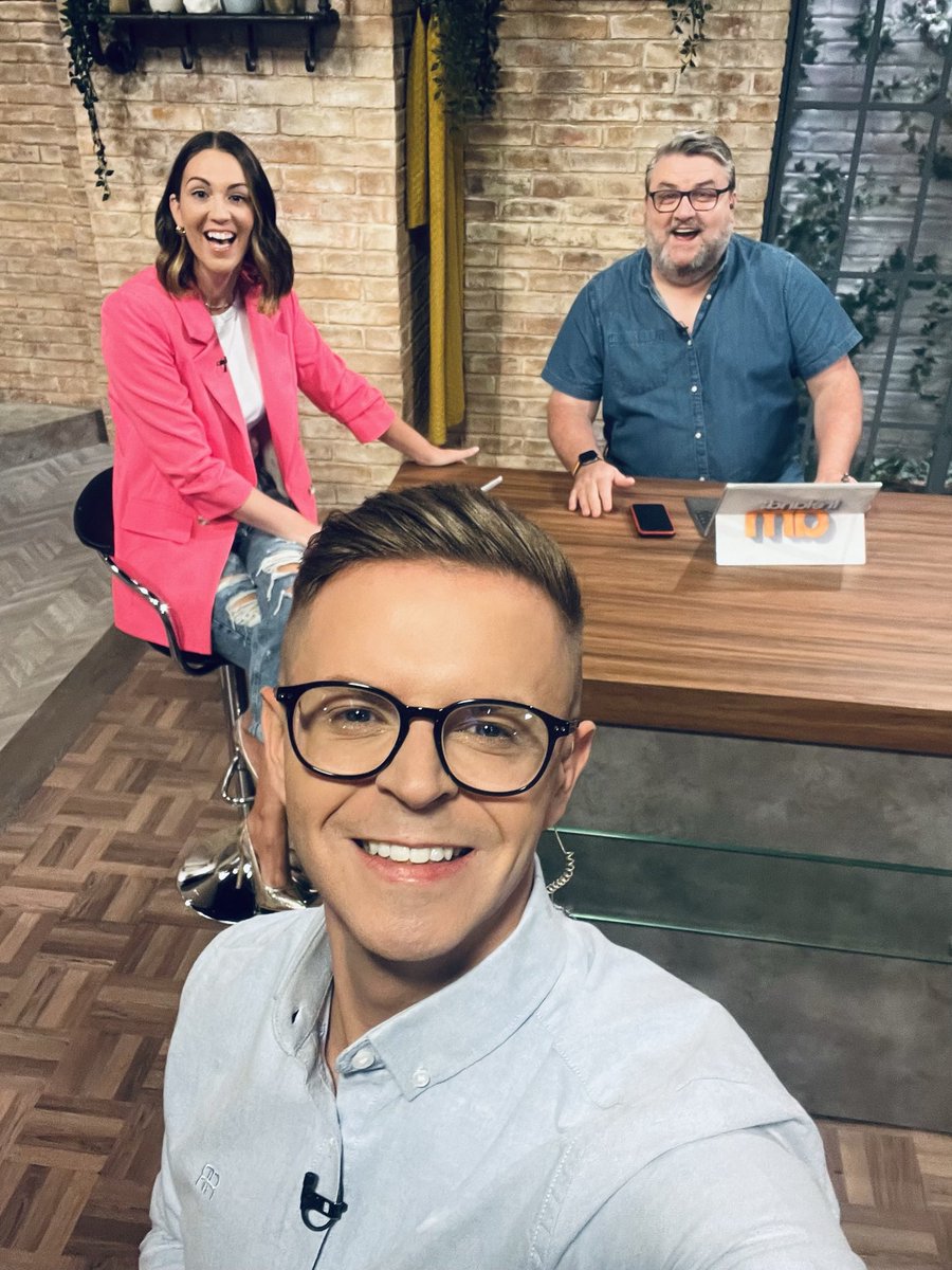 ItsPaulRyder's tweet photo. ..mad to think I started with Ireland AM this weekend in 2019. Four short years and what I’ve got to do and how my career has moved. More of this vibe.. ✨ @IrelandAMVMTV @VirginMedia_TV https://t.co/wJhfmvKlDC