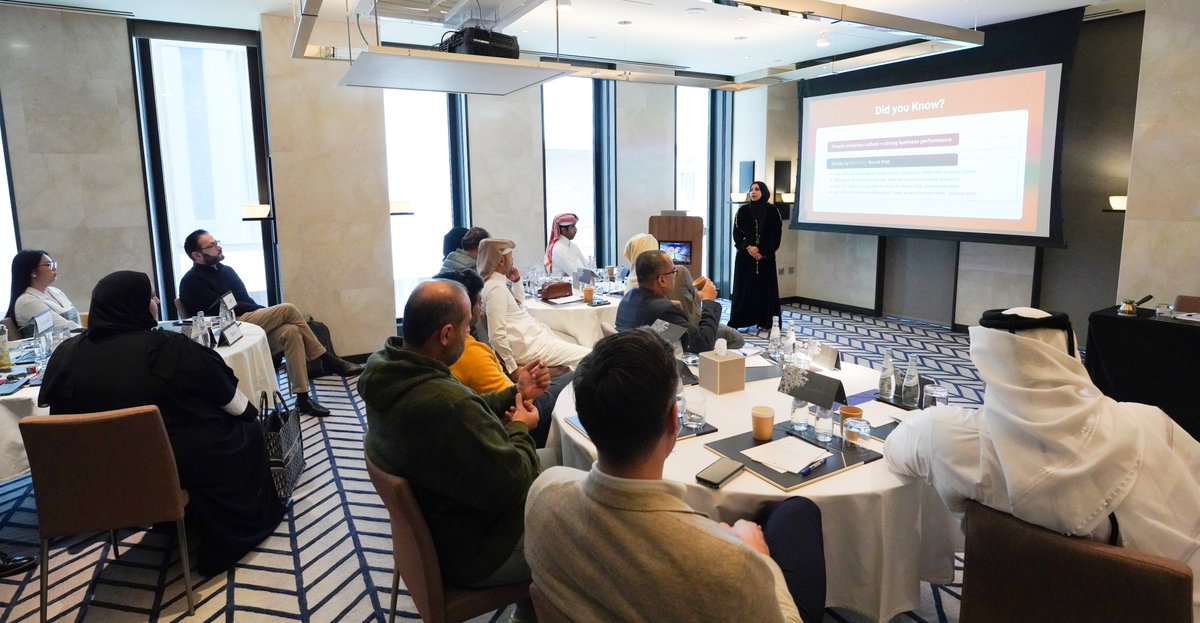 QFBAcademy's tweet photo. QFBA delivers 'HR Analytics using Data to Drive Results' program for Vodafone team. The course, customized to provide comprehensive HR analytic skill set, unlocks HR's true strategic potential through effective analytics.
#vodafone #QFBA #humanresources https://t.co/cHwDcnLXvY