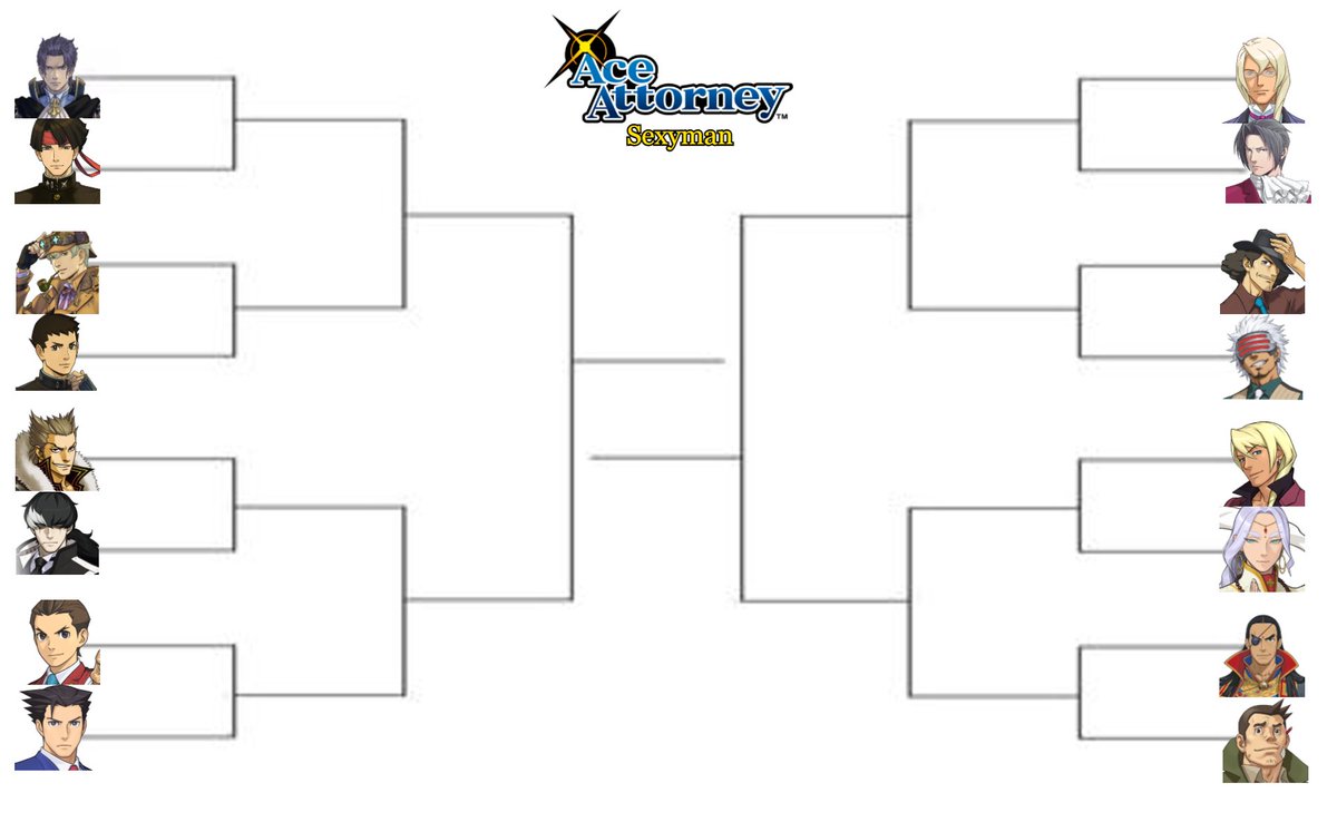 spycattorney's tweet photo. Who is the Ace Attorney Sexyman Round 1 🧵
(Retweet’s appreciated) https://t.co/ExjqSDUm7N