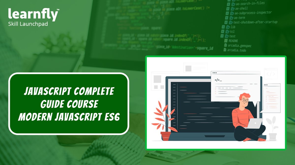 learnfly's tweet image. JavaScript Complete Guide Course | Modern JavaScript ES6g | Learnfly
👉Get full access to this course learnfly.com/javascript-com…
👉See more courses like this here: learnfly.com
java #javascript #javaprogramming #modernjavascript #Learnfly