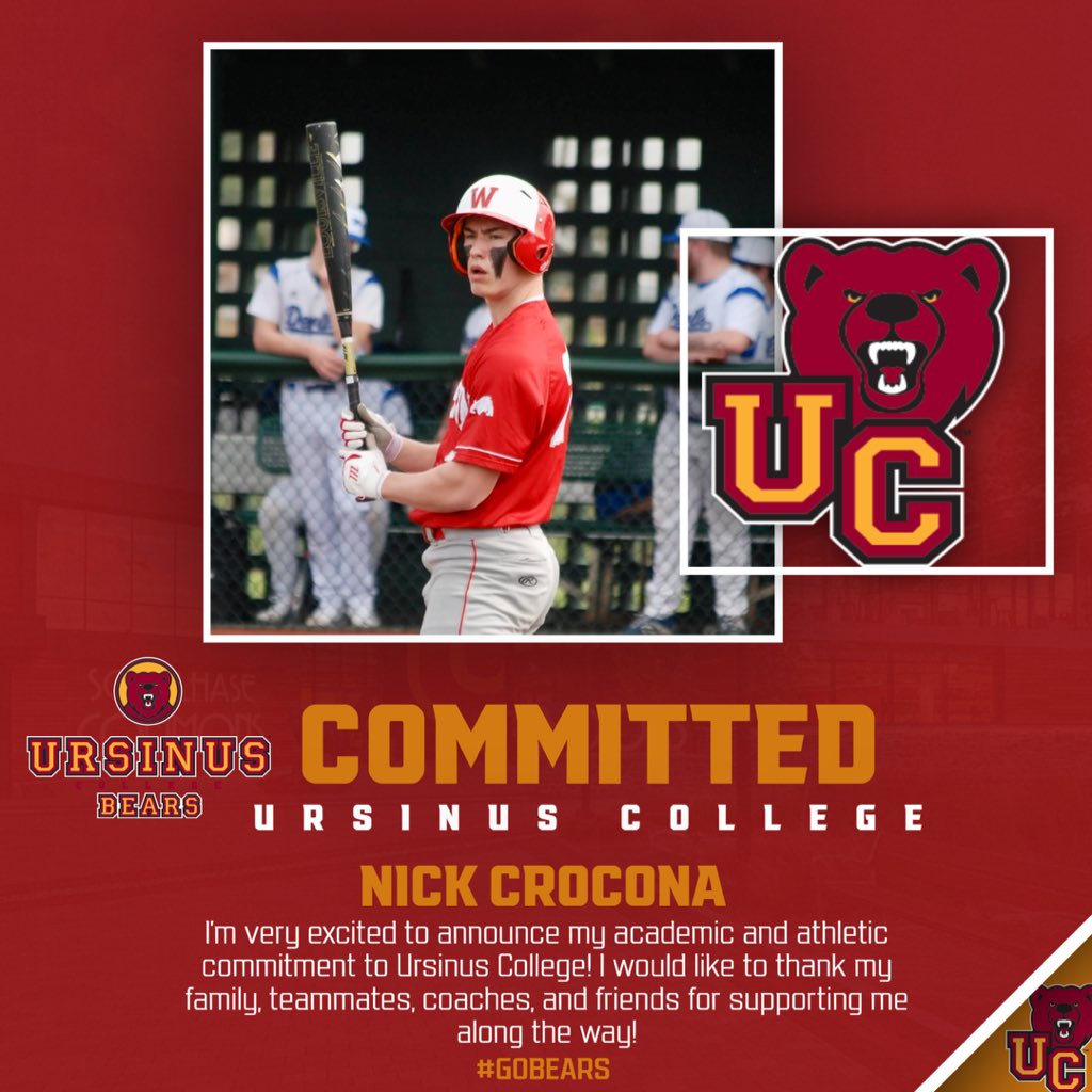 Next 4🐻💛 <a href="/UrsinusBaseball/">Ursinus Baseball</a> <a href="/Wilson_Bulldogs/">Wilson Athletics</a> <a href="/WestLawnOwls/">West Lawn Owls</a>