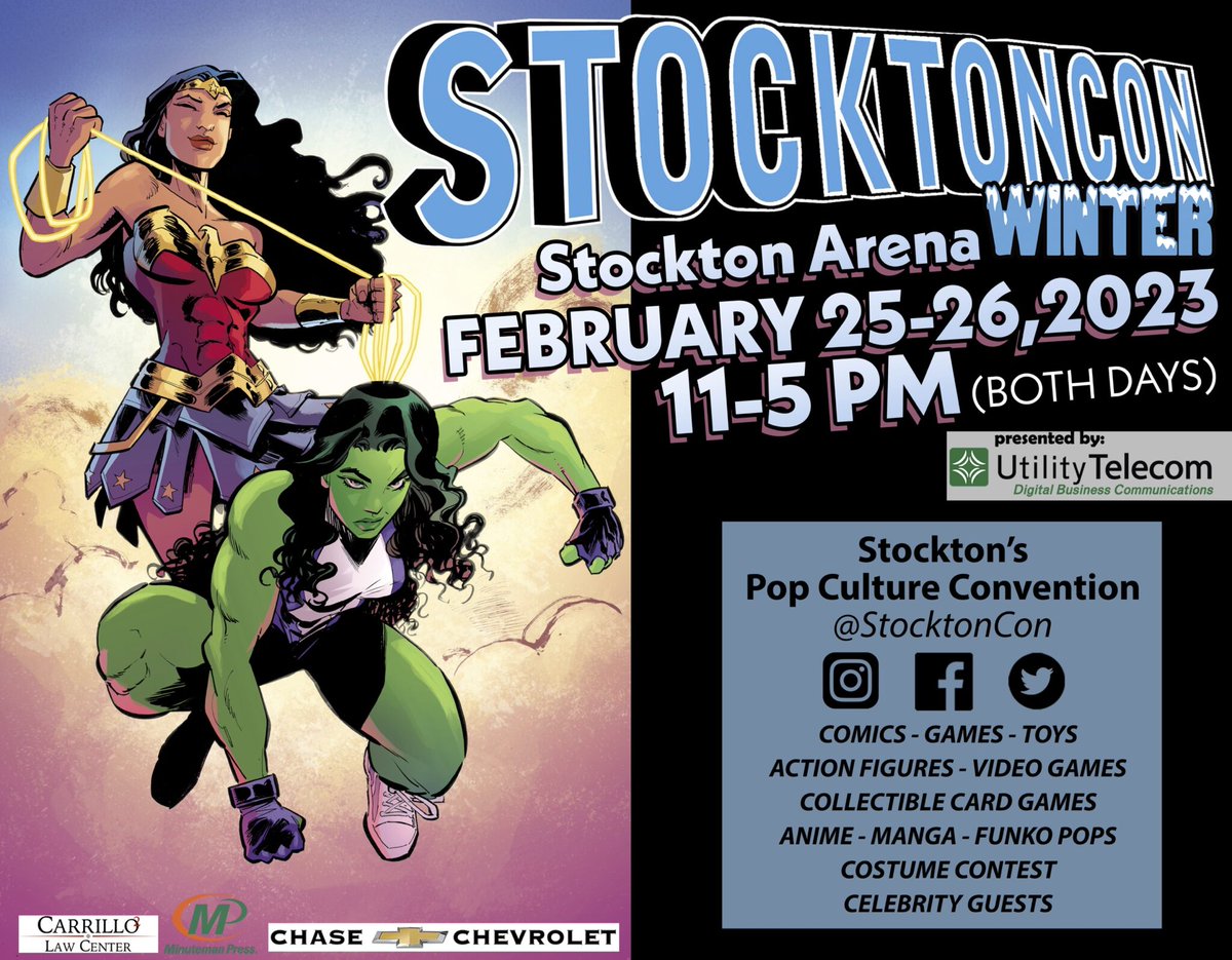 AJKirsch's tweet photo. From presenting at one convention to hosting another!

I'm proud to announce I'll be your host at @StocktonCon in February, celebrating comics, video games, pro wrestling, and anime!

Appearances from @TherealRVD, @RealDDP, @TheRealMorrison, and more!

🎟https://t.co/sdSjuzI2J1 https://t.co/oodeQhXrXS