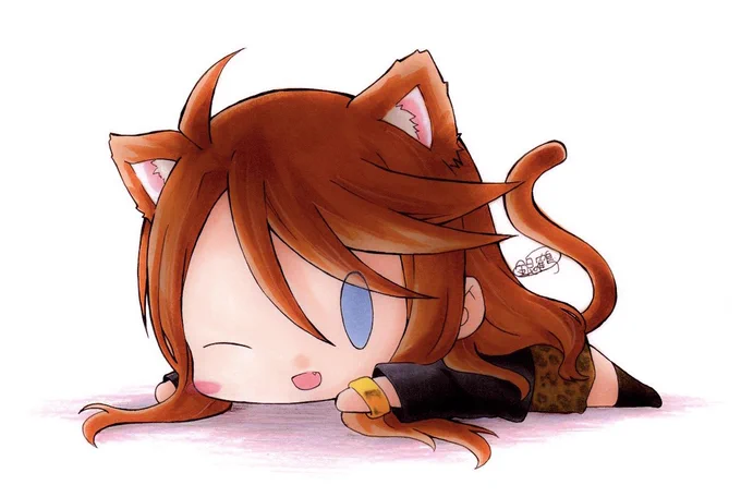 横向きあった!にゃんこ恵美さん! 