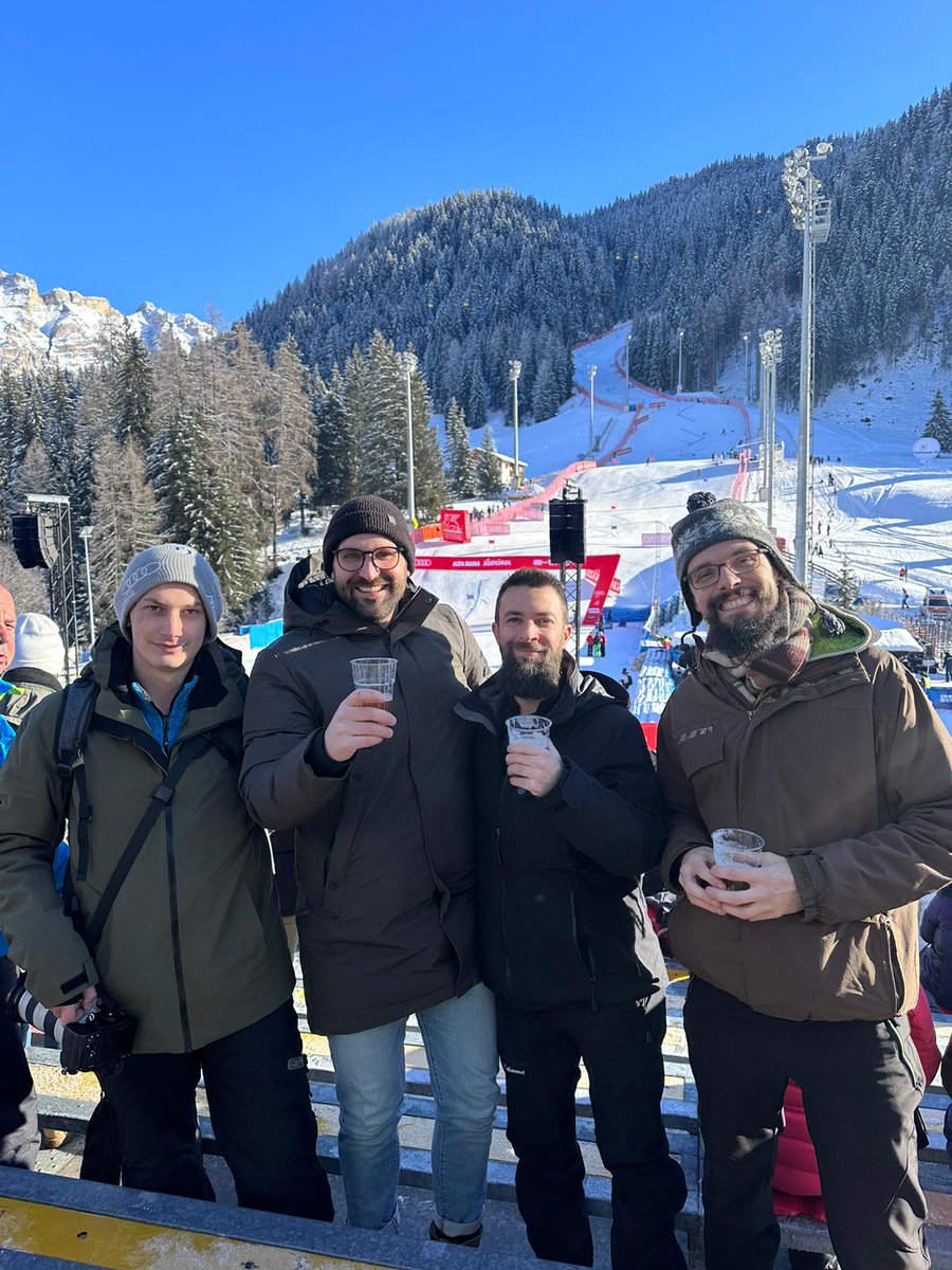 Thanks to Simon for inviting us to the FIS Ski World Cup in Alta Badia to witness Marco Odermatt's victory. What a remarkable day.

#AboutBits #AboutTeam #Dolomites #SkiWorldCup #AltaBadia #MarcoOdermatt
