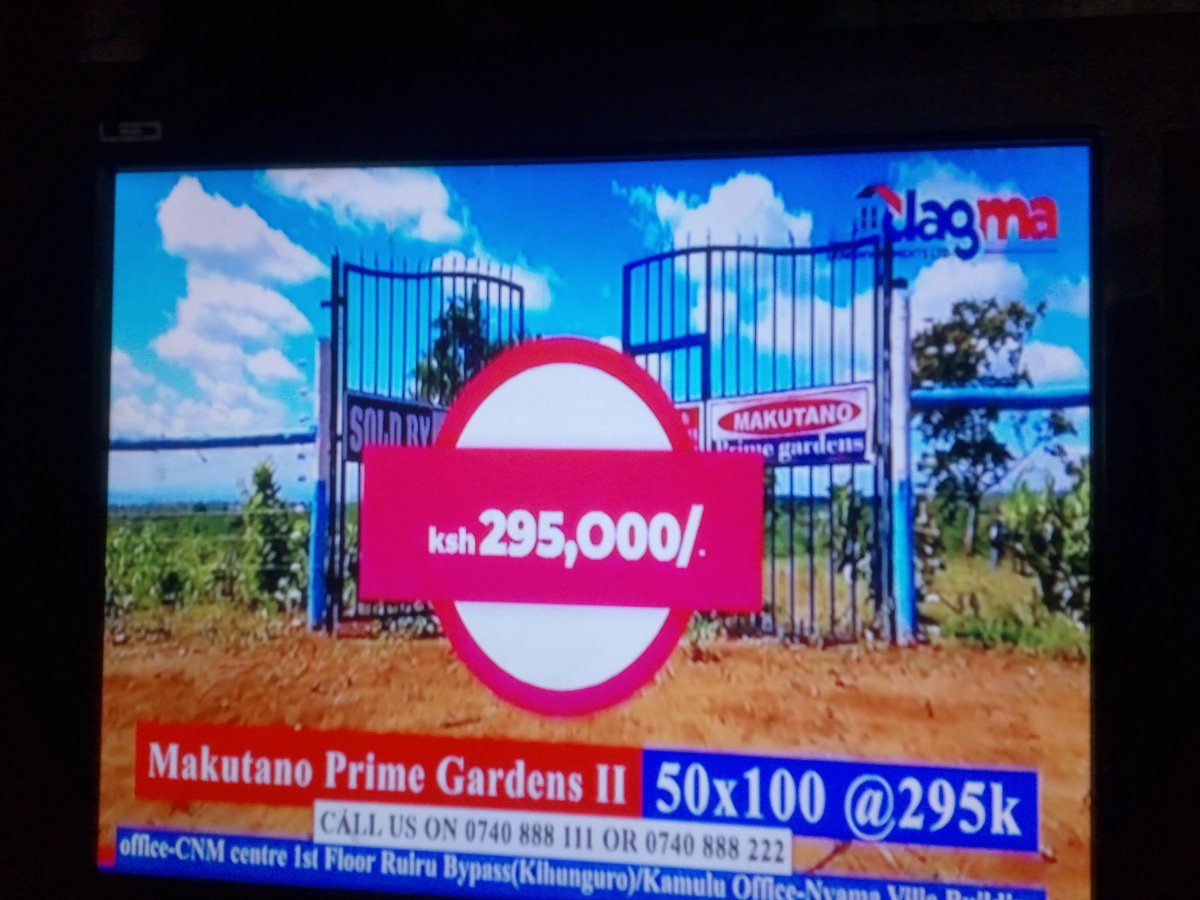 AlexWaNyandarua's tweet photo. When Kamau Wa Kangethe brings Geoffrey Kiragu of Lesedi Developers at Inooro TV, majority of innocent Kenyans build confidence with the realtors only for it to end in tears

As if that is not enough,in the morning the local stations r still persuading Kenyans to buy the lands😪 https://t.co/ajZGP5KQVl