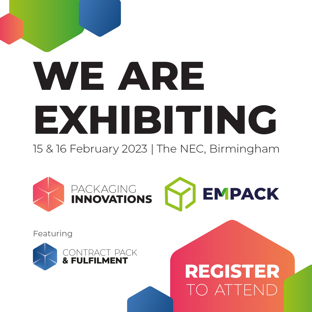 Just 5 weeks to go until Packaging Innovations 2023 at the NEC Birmingham! Come and visit us on stand J42 in the Contract Pack and Fulfilment Zone to discuss our latest services and technologies.

Register here: register.visitcloud.com/survey/0wdw613…

<a href="/EasyfairsPackUK/">Packaging Innovations & Empack</a> <a href="/BCMPAUK/">BCMPA</a>