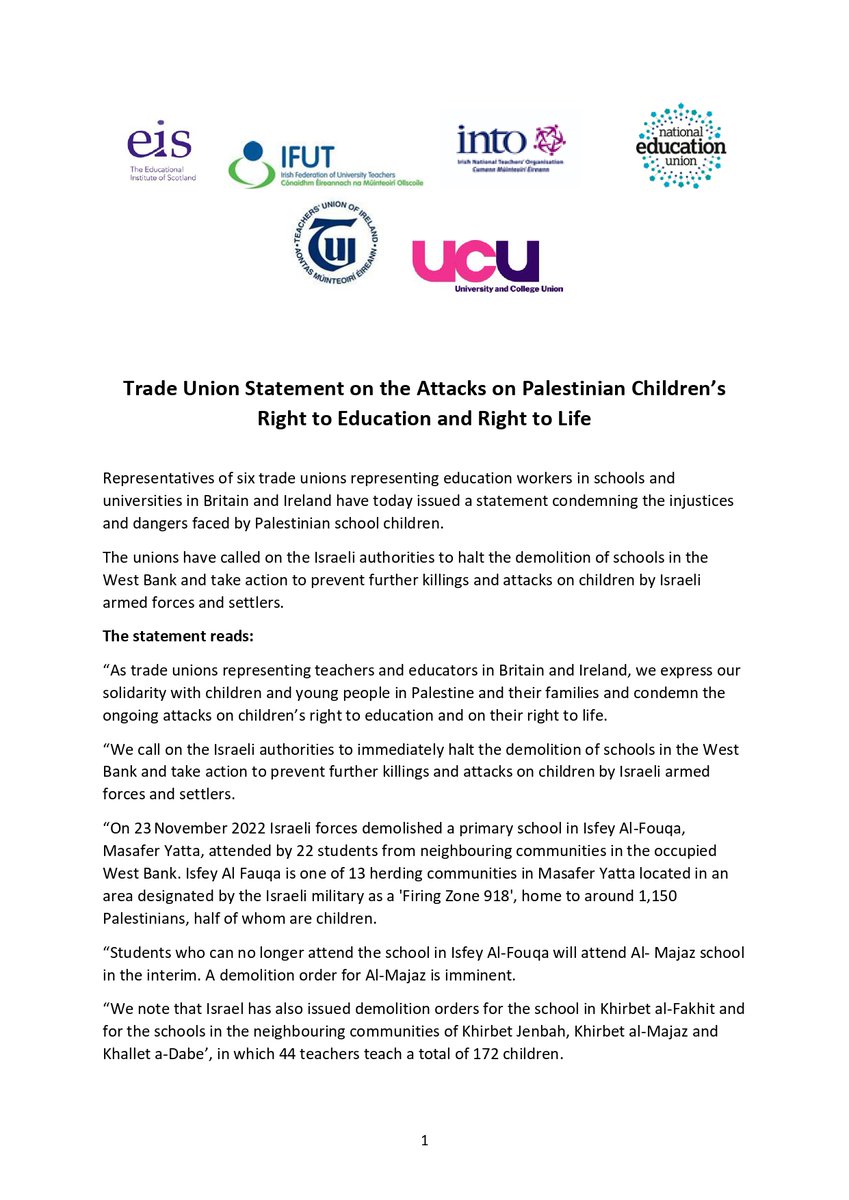 National Education Union tweet media